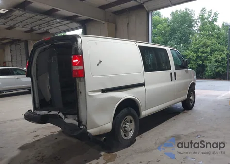 2021 Chevrolet Express Cargo Rwd 2500 Regular Wheelbase Wt z USA, uszkodzony, nr VIN 1GCWGAFP4M1160480